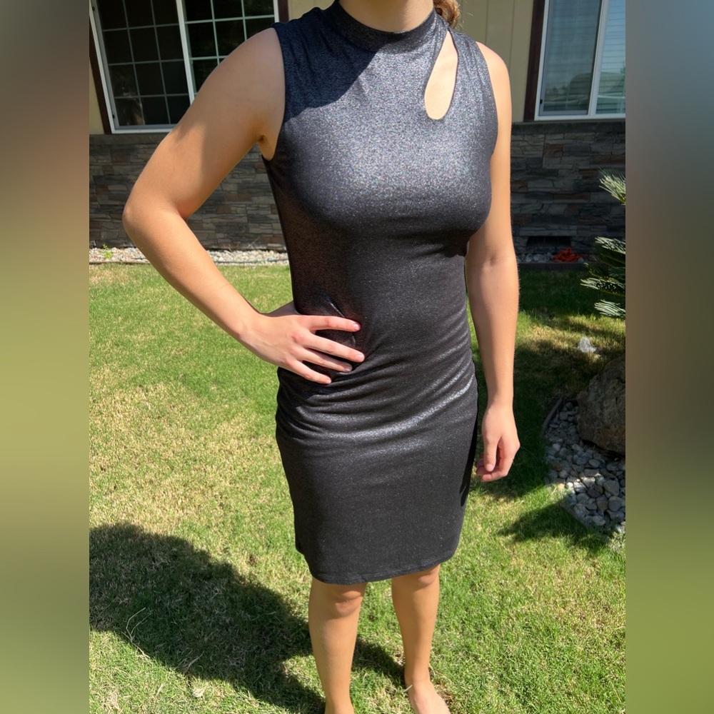 NWT Bar III Mini Dress With Cut-out (Medium)